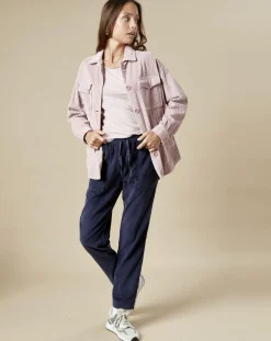 Veste en Velours côtelé Vara rosewood