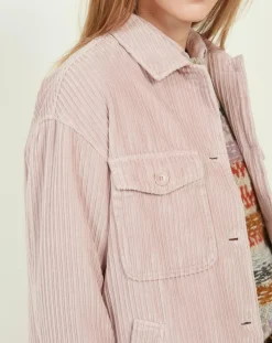 Veste en Velours côtelé Vara rosewood