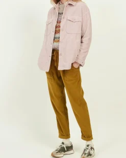 Veste en Velours côtelé Vara rosewood