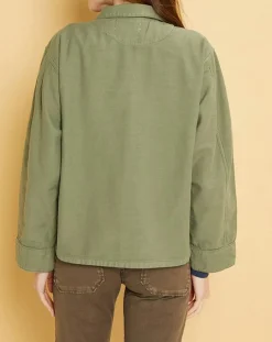 Veste Gabardine Ashley kaki clair