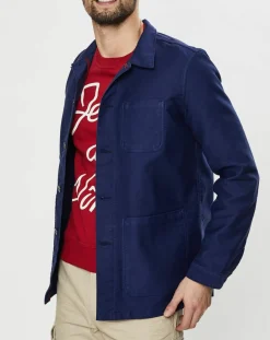 Veste Jean de Nîmes Work Paul bleu moyen