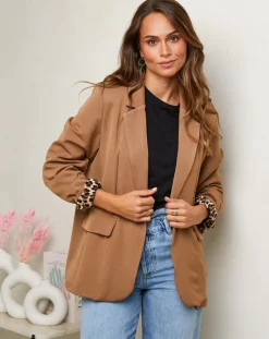 Veste Justine camel