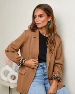 Veste Justine camel