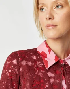 Veste Lecco bordeaux