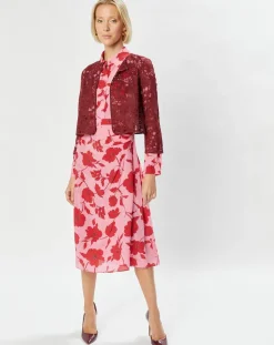 Veste Lecco bordeaux