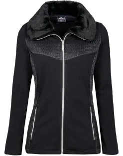 Veste Manon D fausse fourrure noire