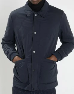 Veste matelassée bleu marine