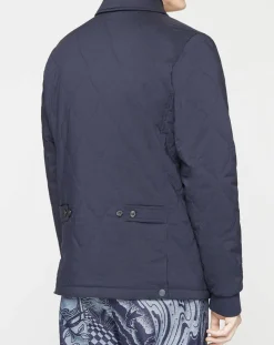 Veste matelassée bleu marine