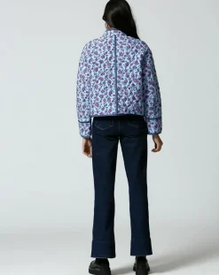 Veste matelassée Marina bleue