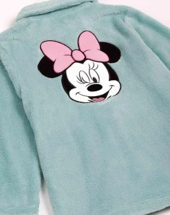 Veste polaire All Over Minnie turquoise