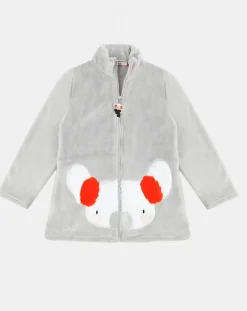 Veste polaire Morning Mouse grise