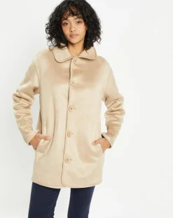 Veste réversible en Fausse Fourrure 309 Mont sabbia