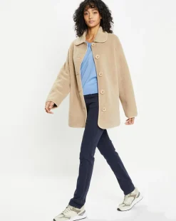 Veste réversible en Fausse Fourrure 309 Mont sabbia