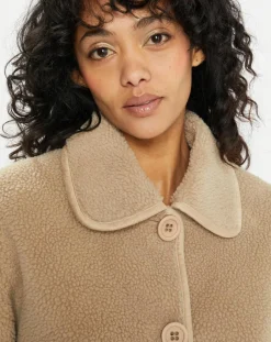 Veste réversible en Fausse Fourrure 309 Mont sabbia