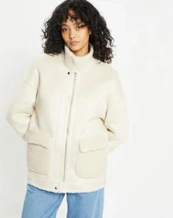 Veste réversible en Fausse Fourrure 301 Mont riso late