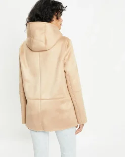 Veste réversible en Fausse Fourrure 358 Mont light camel