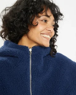 Veste réversible en Fausse Fourrure 315 Mont indigo