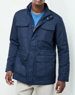 Veste Saharienne légère bleu marine