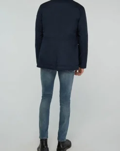 Veste Saharienne légère bleu marine
