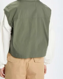 Veste sans manches Mini Explore kaki