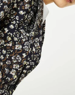 Veste Strenna imprimée bleu marine