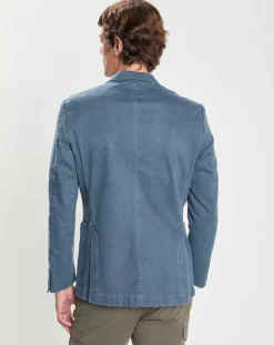 Veste Tencel Destruct bleue