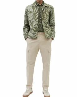 Veste Trucker Coton Bio kaki clair