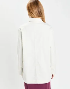 Veste Twill Coton Loom écrue