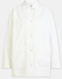 Veste Twill Coton Loom écrue