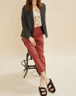 Veste Umami rayée noire