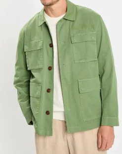 Veste Worker Poche Bout verte