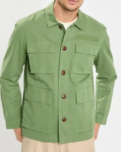 Veste Worker Poche Bout verte