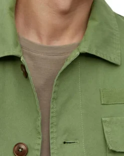 Veste Worker Poche Bout verte