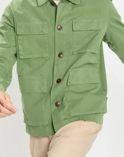 Veste Worker Poche Bout verte