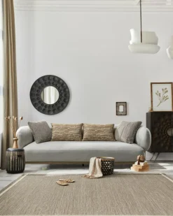 Vigo - Canapé en tissu et bois massif